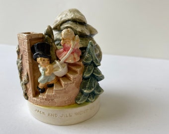 Sebastian Miniatures “Jack and Jill went up a Hill to Fetch a Pail of Water” Corp 1949. PW Baston.