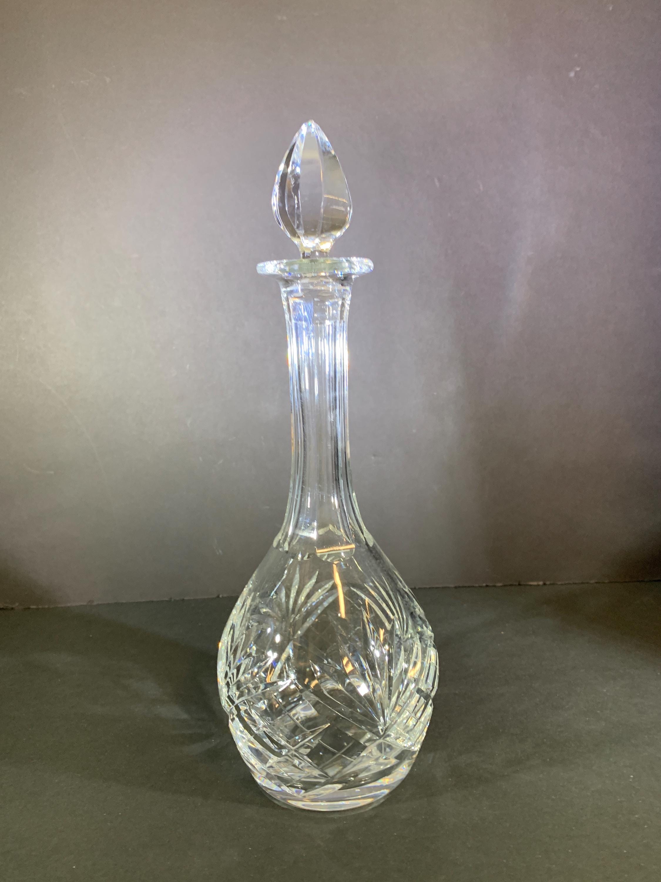 Vintage St Louis Crystal Decanter - Etsy
