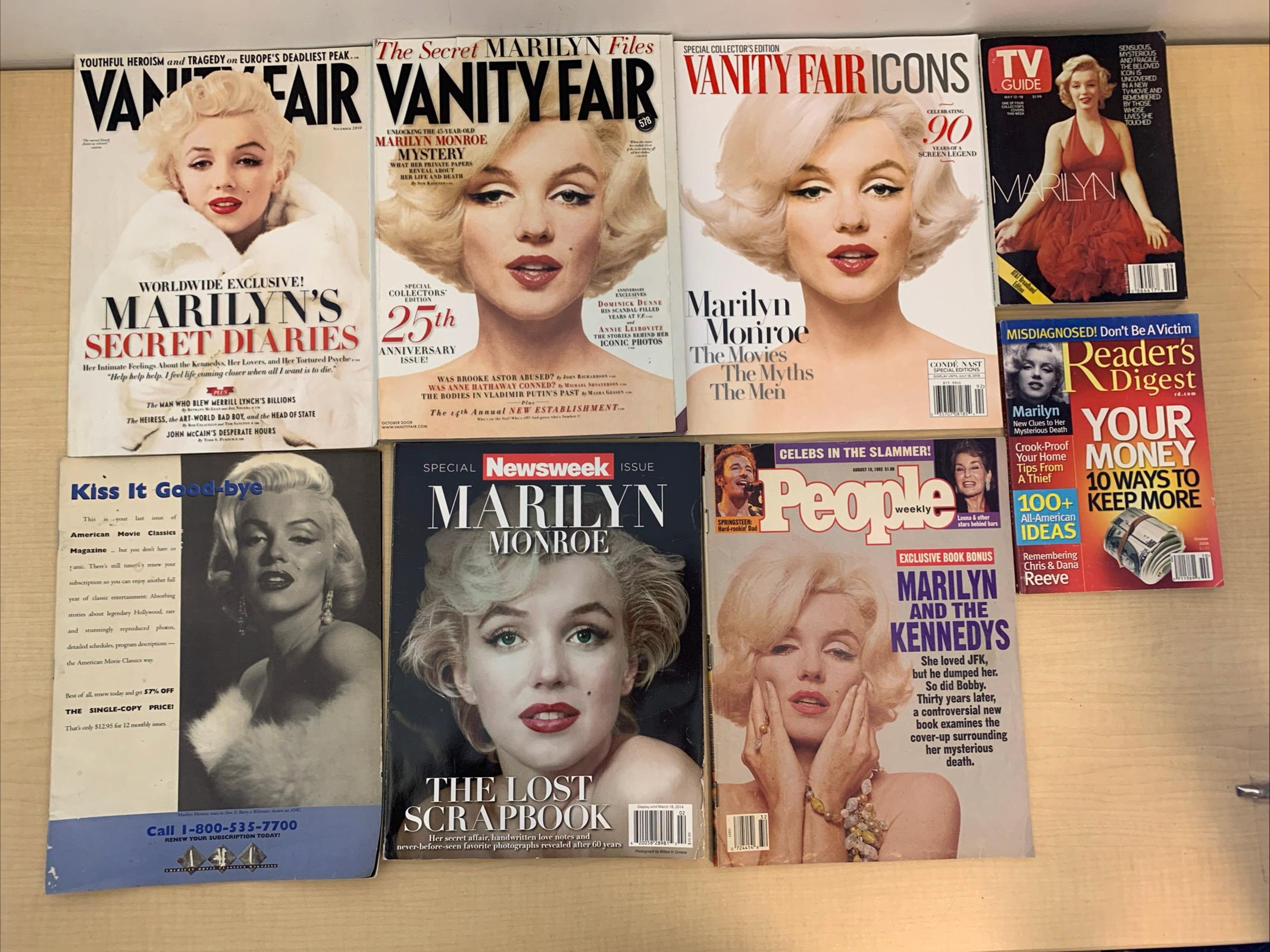 Marilyn Monroe Vintage Magazines - Etsy