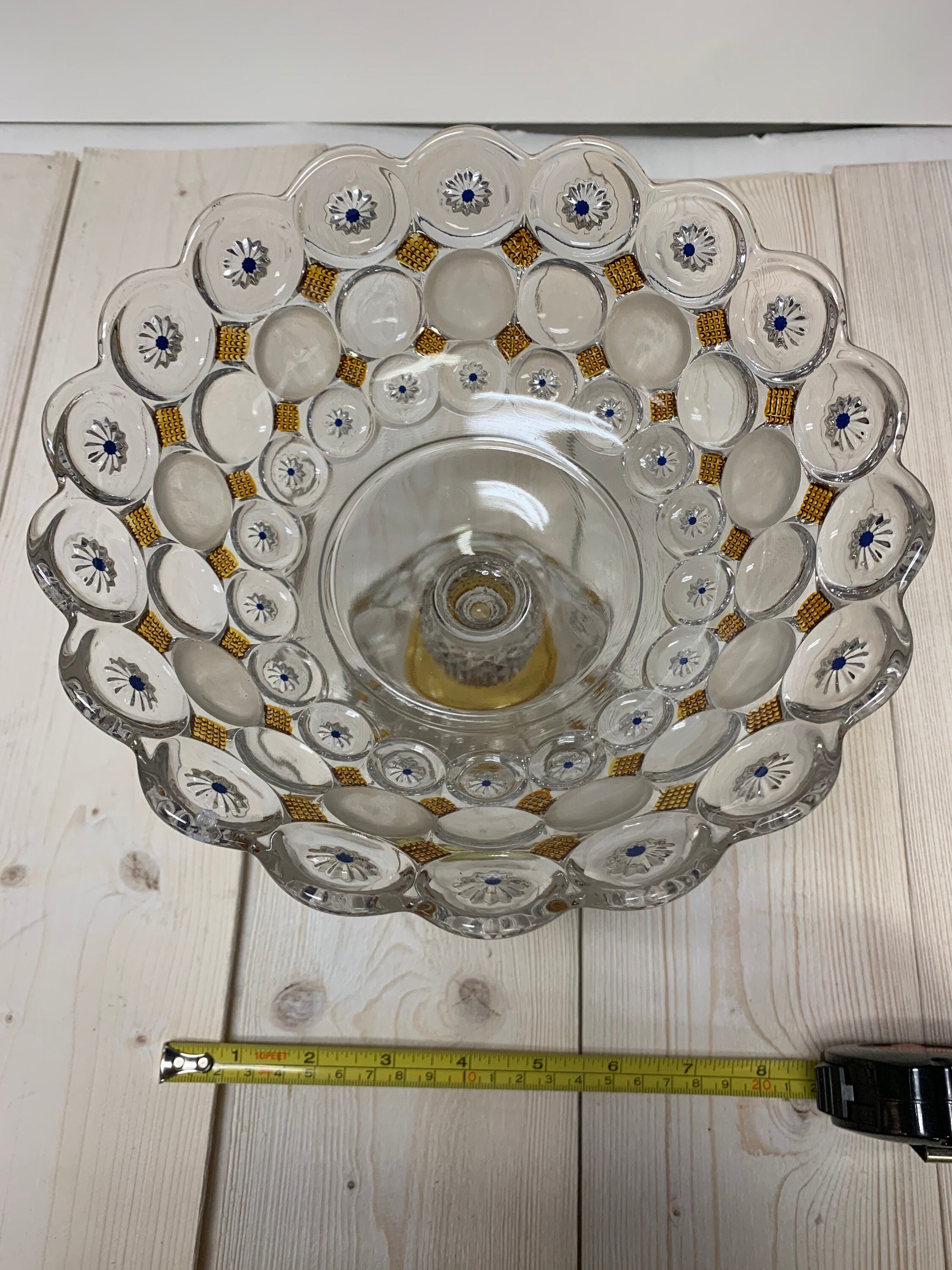 Vintage Pedestal Candy Dish Etsy