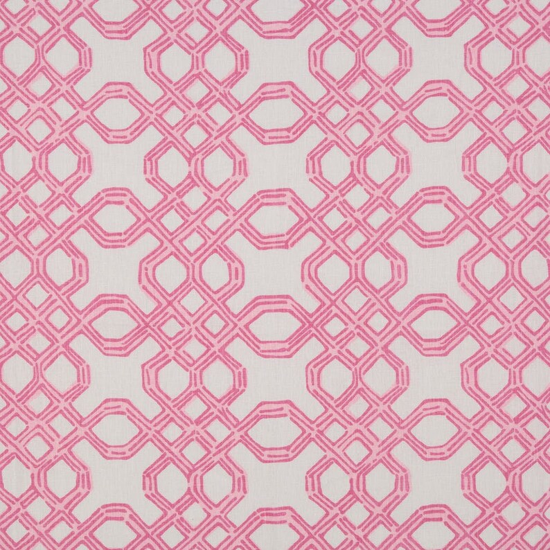 Fabric Lilly Pulitzer Well Connected Conch Pink Etsy