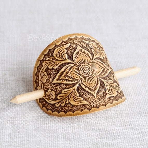 Hairclip Barrette For Thick Hair Hair Clip For Long Thick Etsy