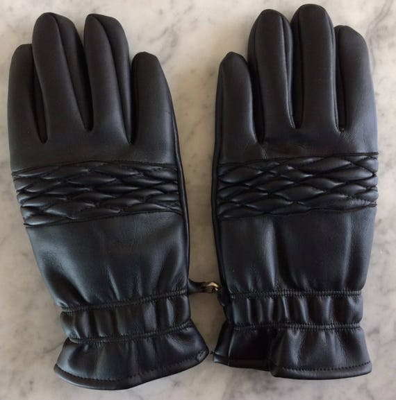 Vintage Work Gloves / Motorcycle Gloves - image 1