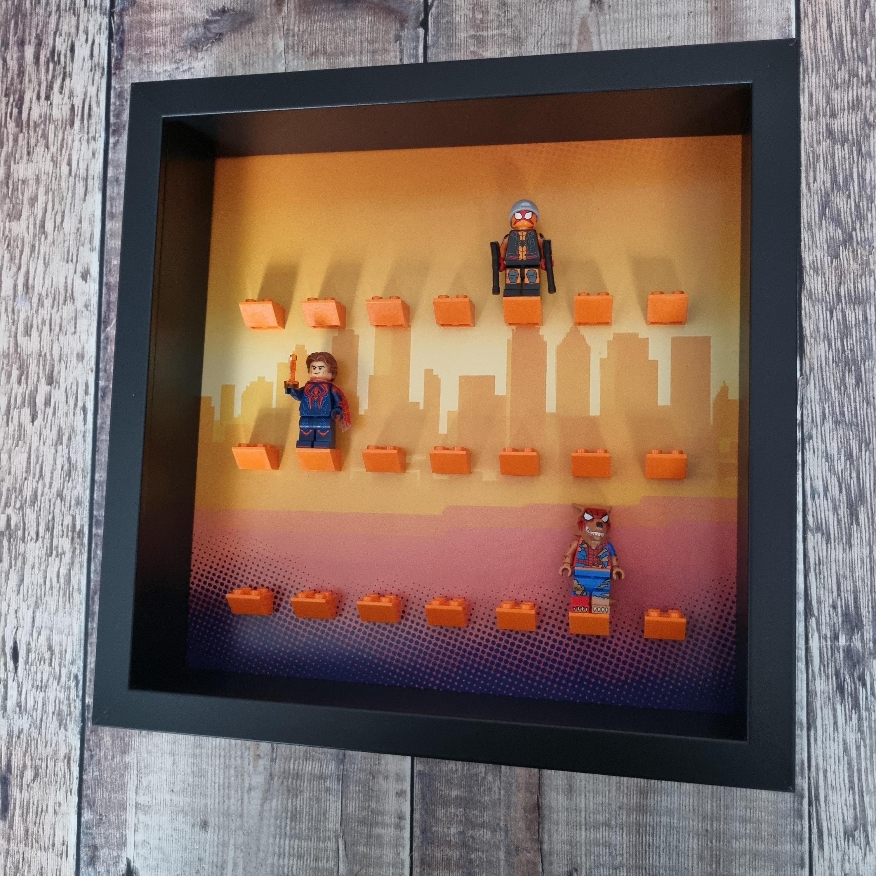 LEGO® Minifigure Display Frame | Holds 1–21 Figures | Custom Colours ...