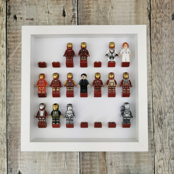 lego minifigure display frame