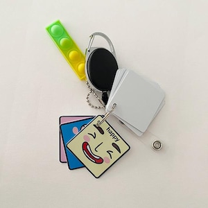 Emotions Visuals for Lanyard, Support Cards, Support for Early Learning, Special Education Cards, Lanyard Visual Cards, Emotion Cards