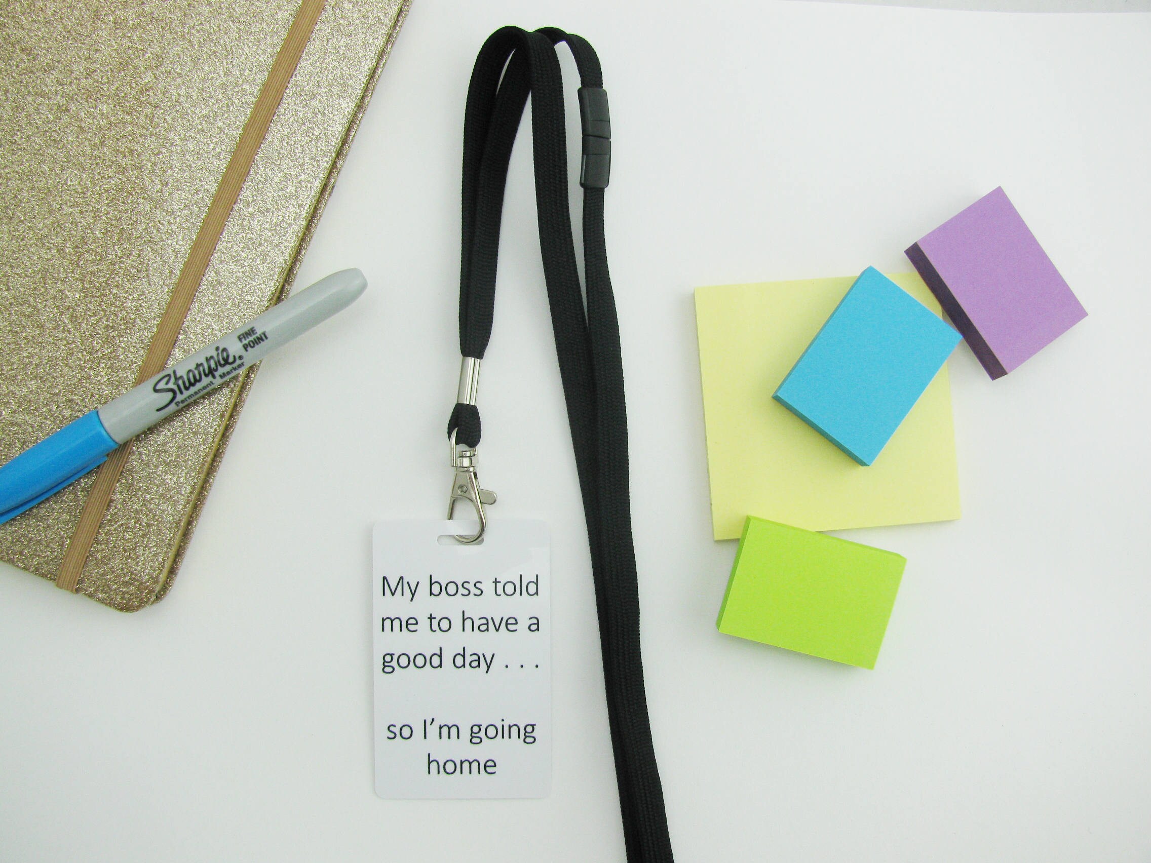 Funny Lanyard Funny Gift Office Gift Funny Quote Funny Etsy