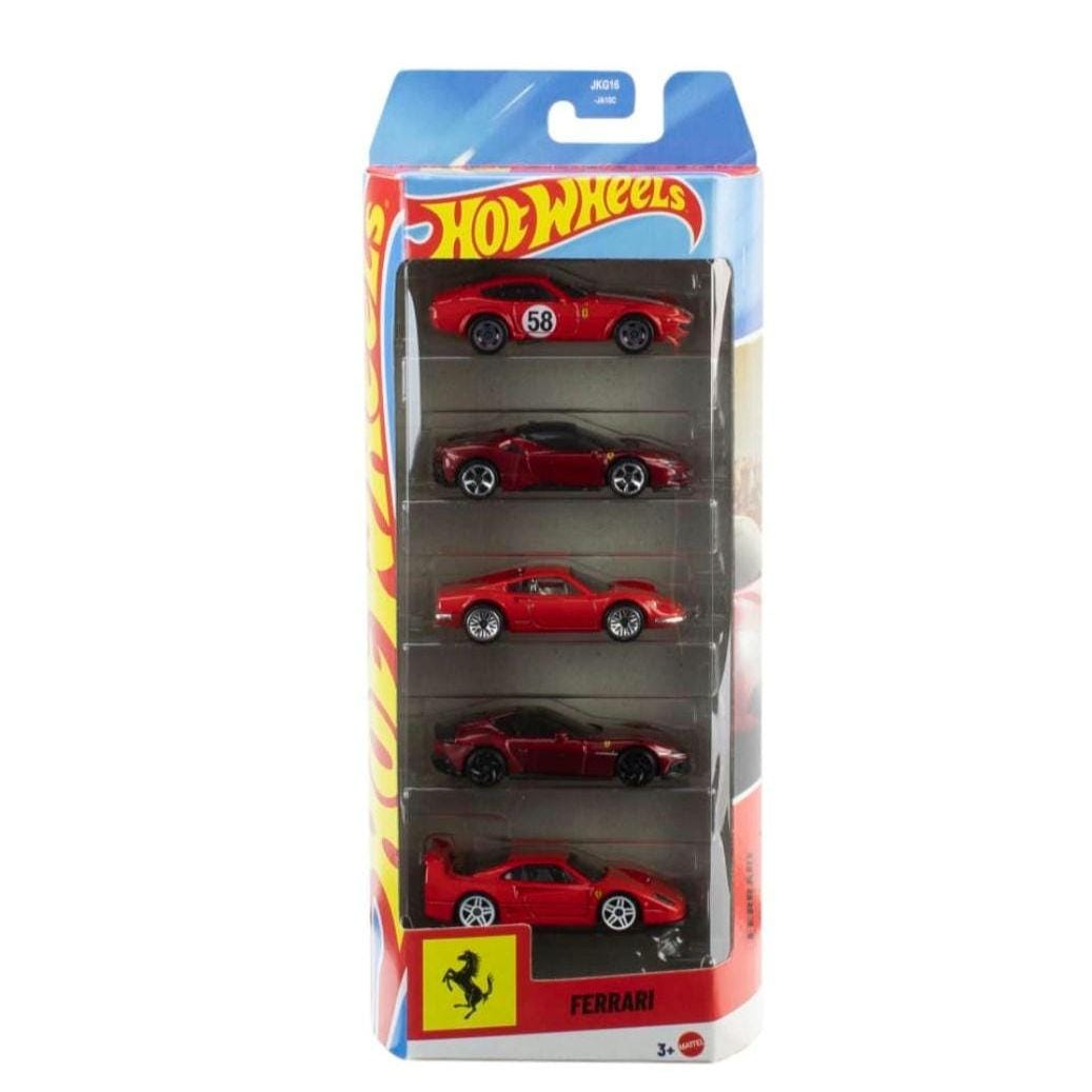 Hot Wheels Ferrari Gift Pack Ferrari 5-pack - Etsy