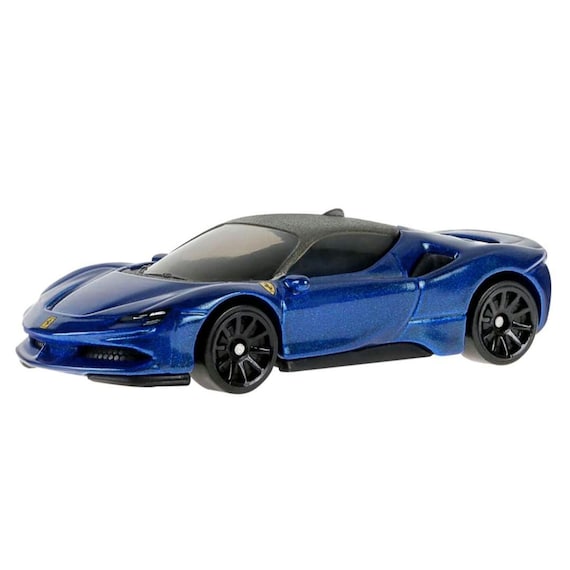 Hot Wheels Ferrari SF90 Stradale Blue - Etsy