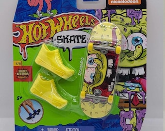 Hot Wheels Skate Screen Legends Nickelodeon SpongeBob SquarePants Fingerboard