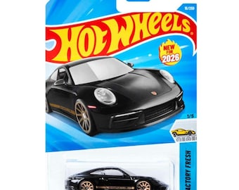 Hot Wheels - Porsche 911 Carrera Black - #181