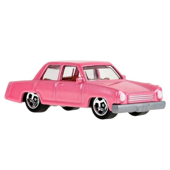 Hot Wheels the Simpsons Family Car Screen Time Pink Diecast Car 1