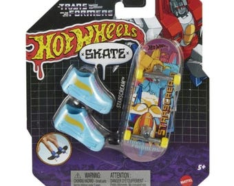 Hot Wheels Skate Fingerboards Transformers Starscream
