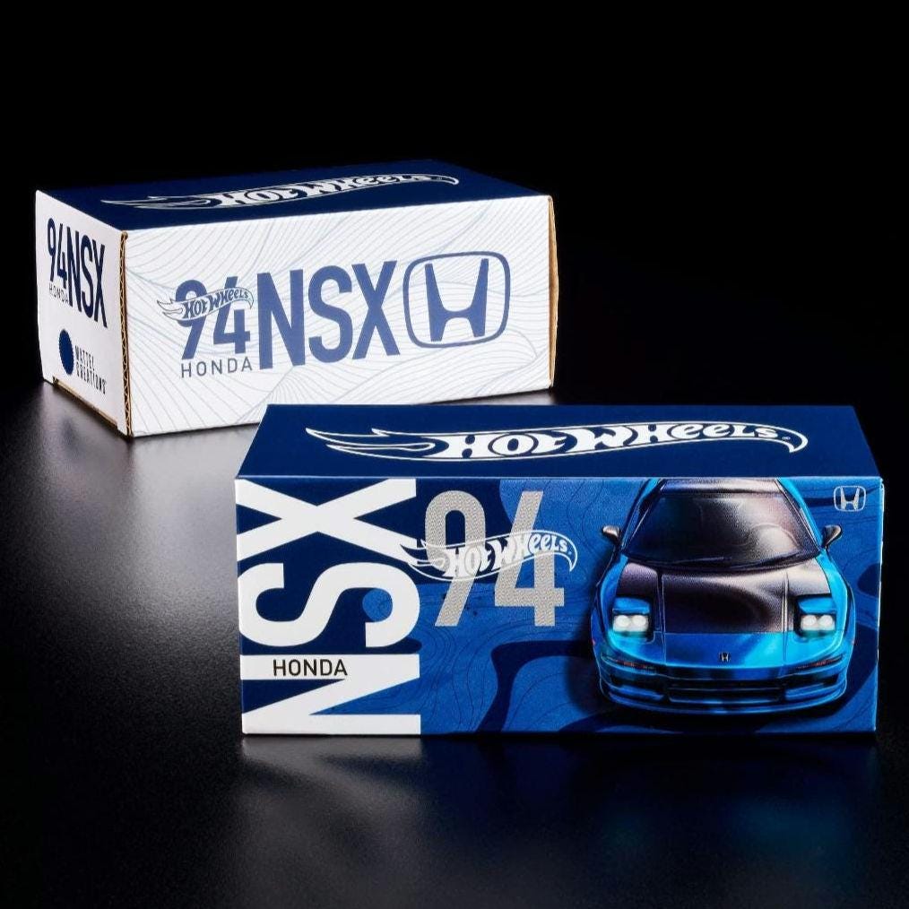 Hot Wheels RLC Exclusive 1994 NSX - Etsy