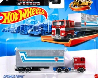 Hot Wheels Track Fleet Transformers Optimus Prime