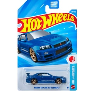 Gtr R34 Hot Wheels - Etsy