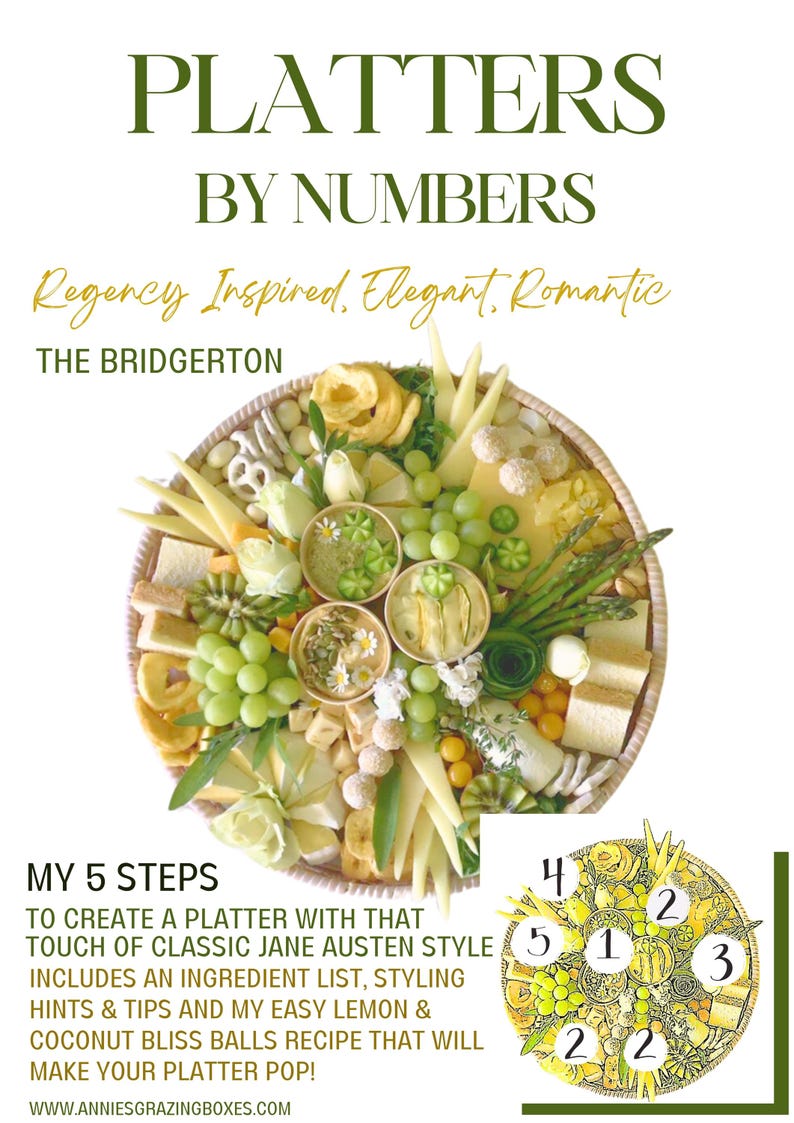 Bridgerton Cheese Platter Guide: Regency Elegant Charcuterie (digital ...