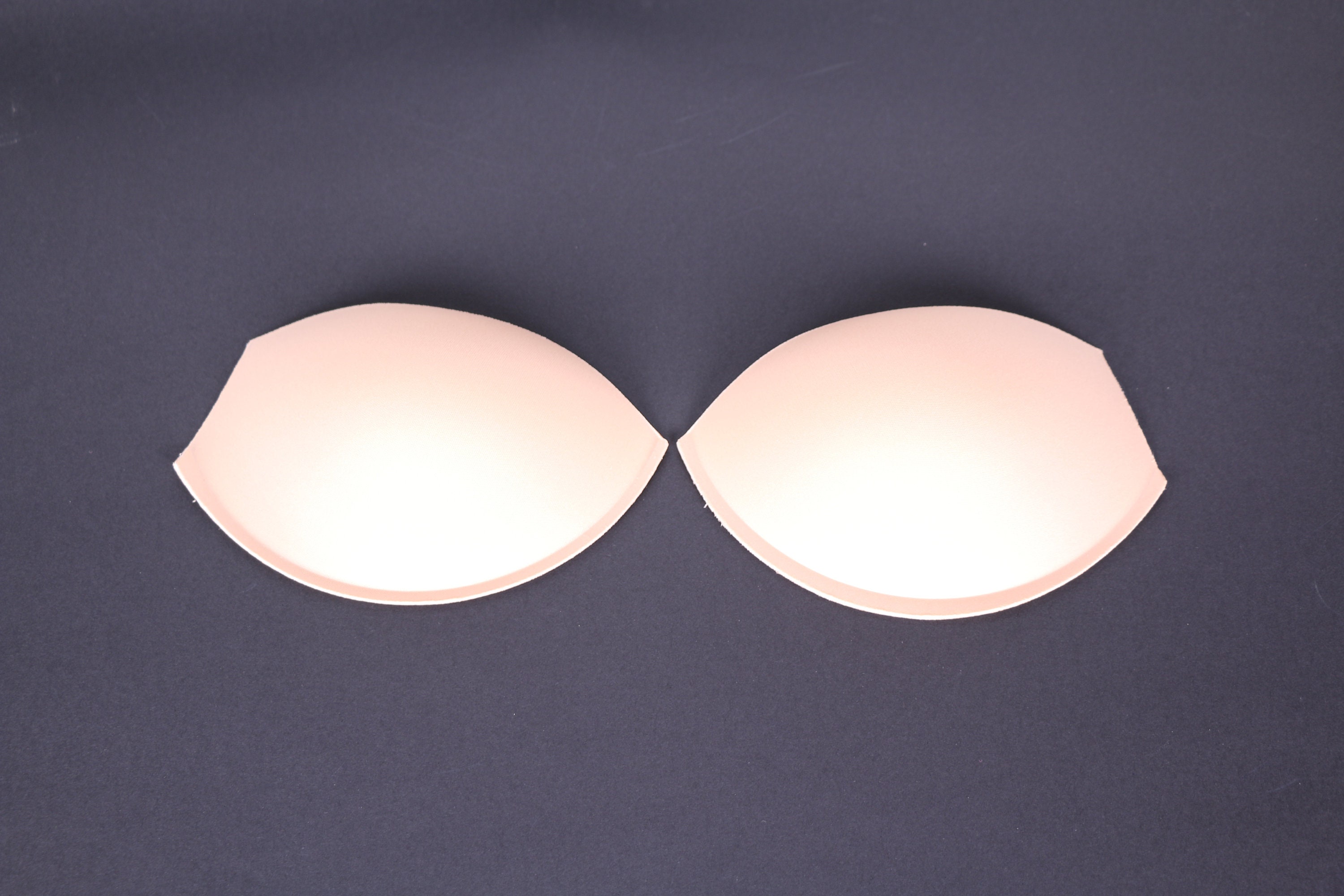 Thin Padding Full Cover Bra Cups with Seam - Sizes 32-38