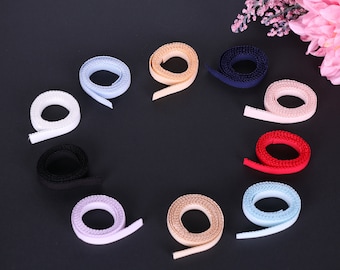 PICOT PLUSH ELASTIC 1/2" (12 mm) for Bra Making. Band Elastic. Sold by 1, 3 or 5 meters.