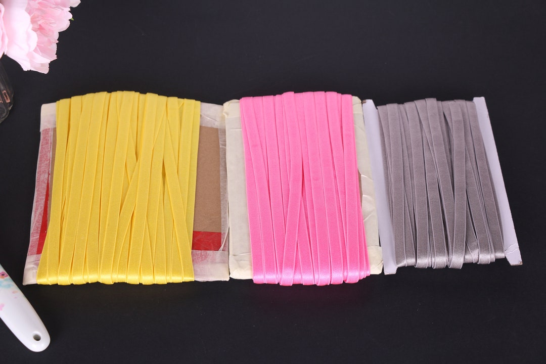 BRA STRAP ELASTIC 3/8 10 Mm Satin Strap Elastic for Etsy UK