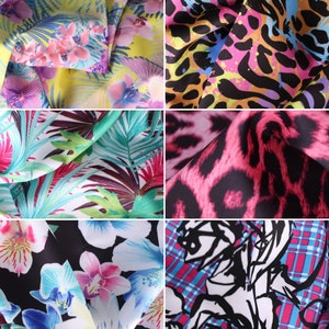 Scuba Fabric for bra making, lingerie making, panties. Sold by 1/2 meter. Part IV