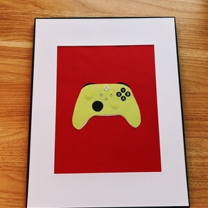 Collage Game Console Art | Gamer Gift Idea | Gaming Console | Tech Gift | Controller Design | Wall Decor for Game Room