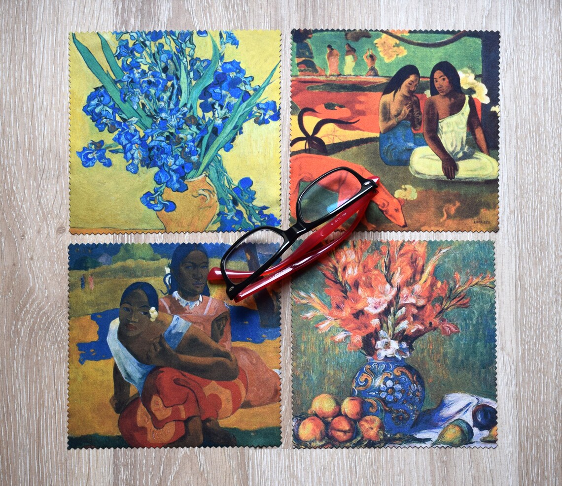 Glasses Cloth Set 4 Eyeglasses Cloth Lens Microfiber Etsy