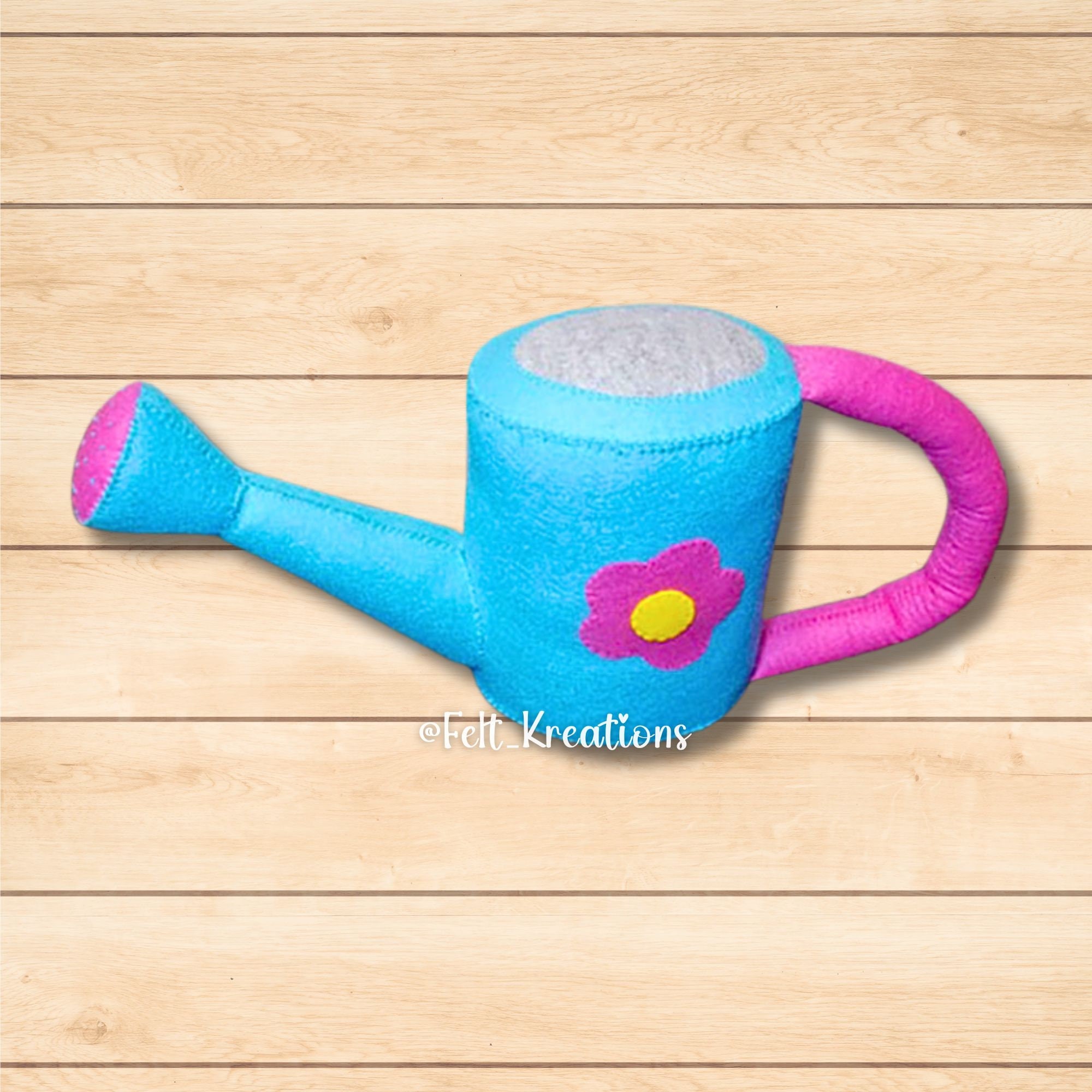 Felt Pot Pattern Felt Gardening Set DIY Felt Flower Pot Pattern Tutorial - Felt ...