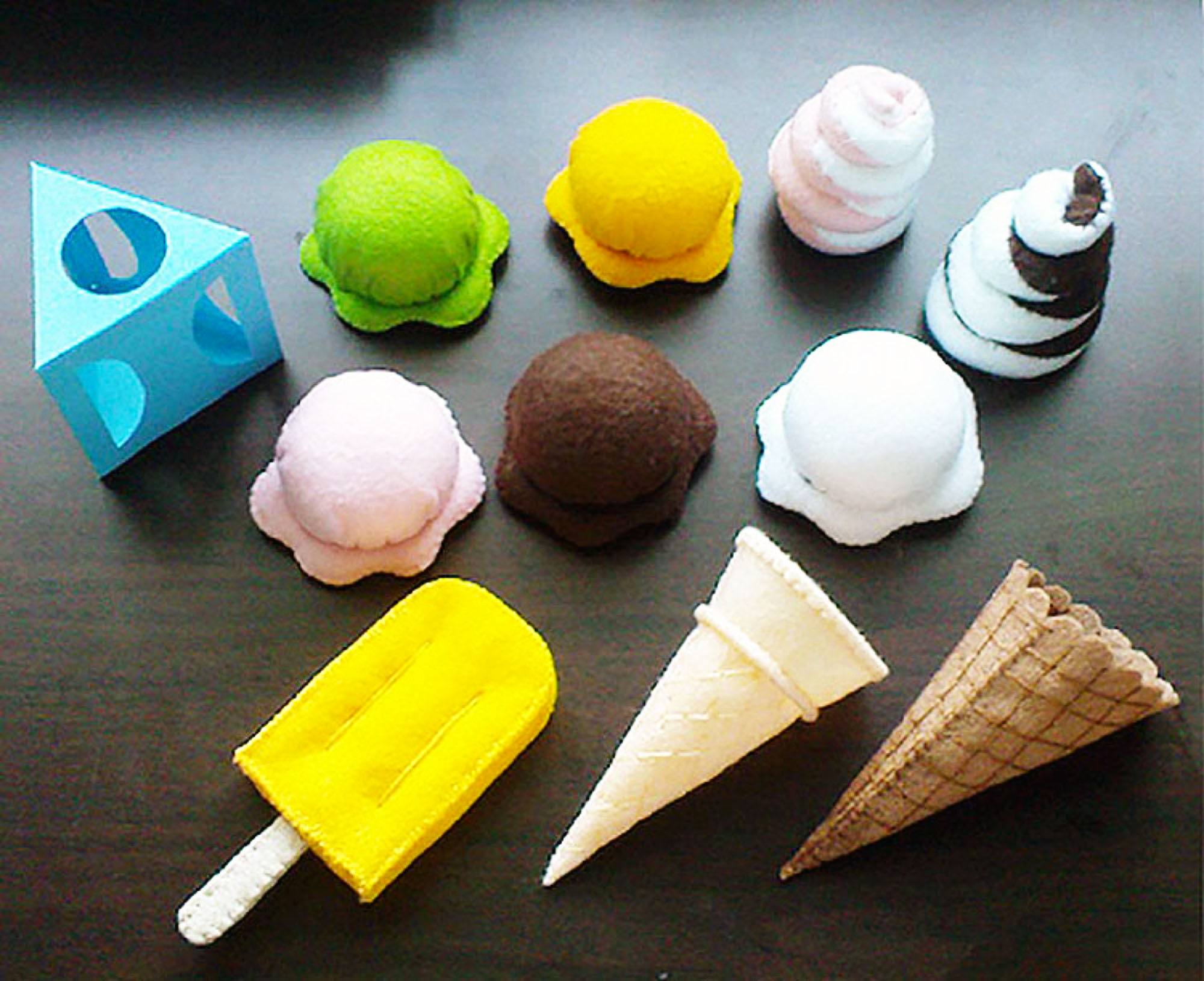 Ice Cream DIY Felt Kit — DIY Craft Kits for Every Skill Level