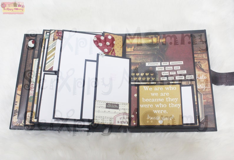 Family Legacy Mini Album PDF Tutorial Personal Use Etsy