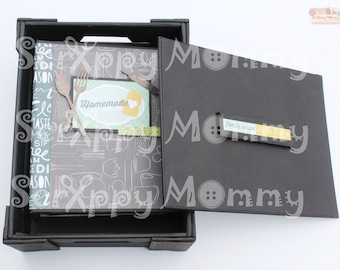 Recipe Mini Album with Storage Box PDF Tutorial