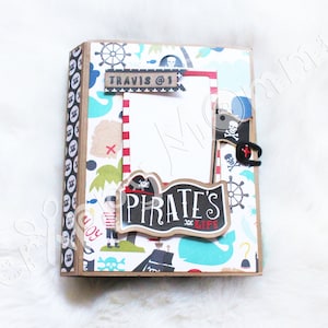 Pirate Birthday Folio PDF TUTORIAL | Personal Use