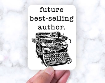 Writer Sticker, Fanfic Writer Sticker, Unique Writing Gift, Kindle Laptop Sticker, Gifts for Author, Fanfiction Writer Stickers