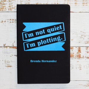 Gift for Writers: Personalized Hardcover Journal for Writing,  Gift for Authors, Custom Writer Notebook, Personalized Writer Journal
