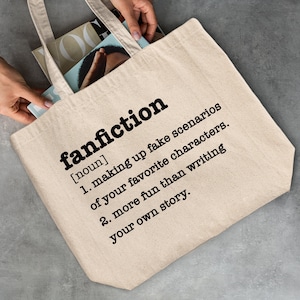 Author Gift, Writer Tote, Writer Gifts, Fanfiction, Fanfic Writer, Writing Humor, Gift for Writers, Writing Inspiration, Best-Selling Author