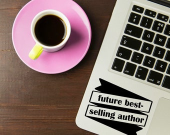 Wall Art, Writer Decal, Gift for Author, Writer Gift, Fanfic Writer, Gifts for Writer, Kindle Decal, Writer Laptop Decal, Storyteller Decal