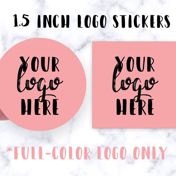 48 Logo Stickers, Logo Stickers, Thank You Stickers, Mail Stickers, Thank You Stickers, Packaging Stickers, Etsy Packaging, Small Busines