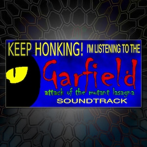 Attack of the Mutant Lasagna Bumper Sticker