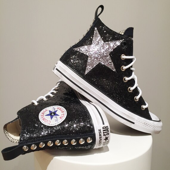 Converse All Star Chuck Taylor personnalisé cloutés Sneakers et tissu paillettes noires | La Mode De
Converse All Star Star Star Chuck Taylor personnalisé cloutés Sneakers et tissu paillettes noires | La Mode De
28deb7