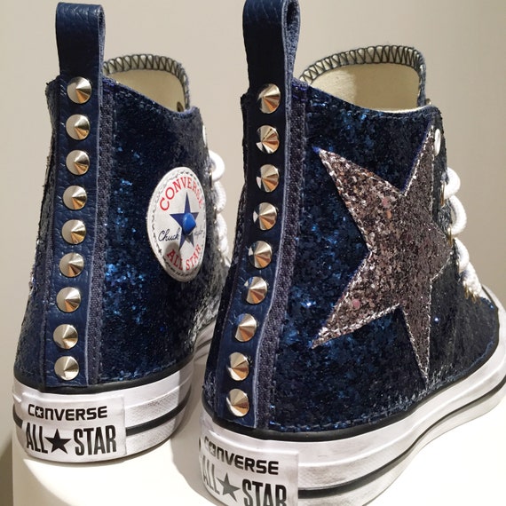 converse all star glitter blu converse all star glitter blu