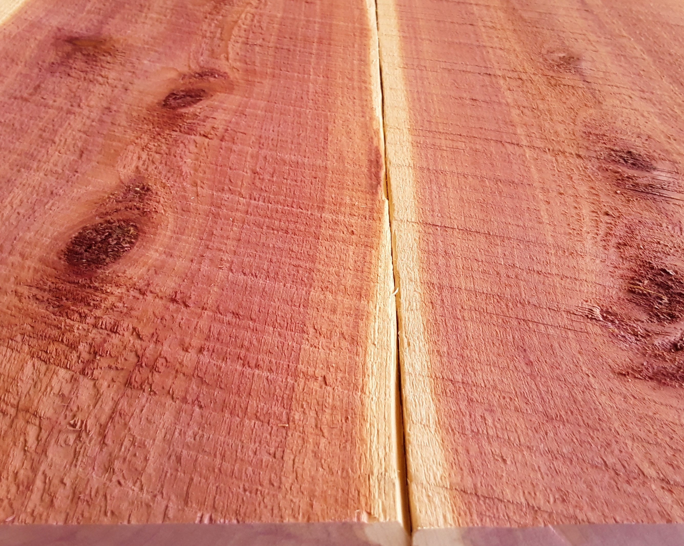 Two Live Edge Red Cedar Planks 2 Feet Long FREE US Shipping