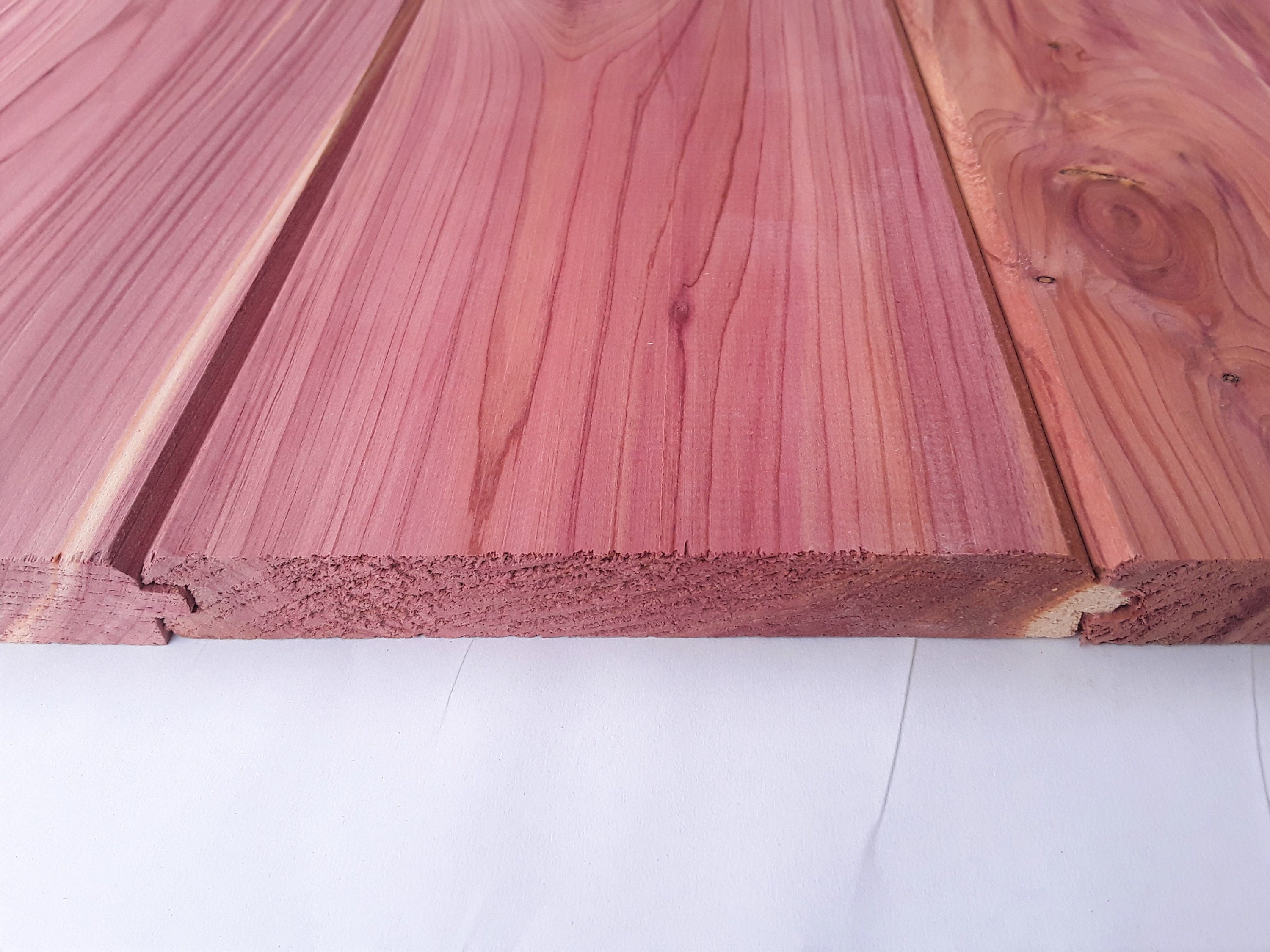 1X6 Tongue and Groove Red Cedar Planks, Free US Shipping