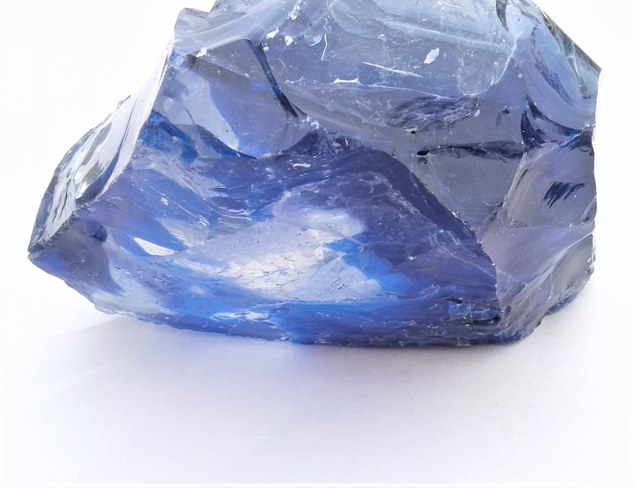 LARGE Cobalt Blue Slag Glass, 5 Pounds