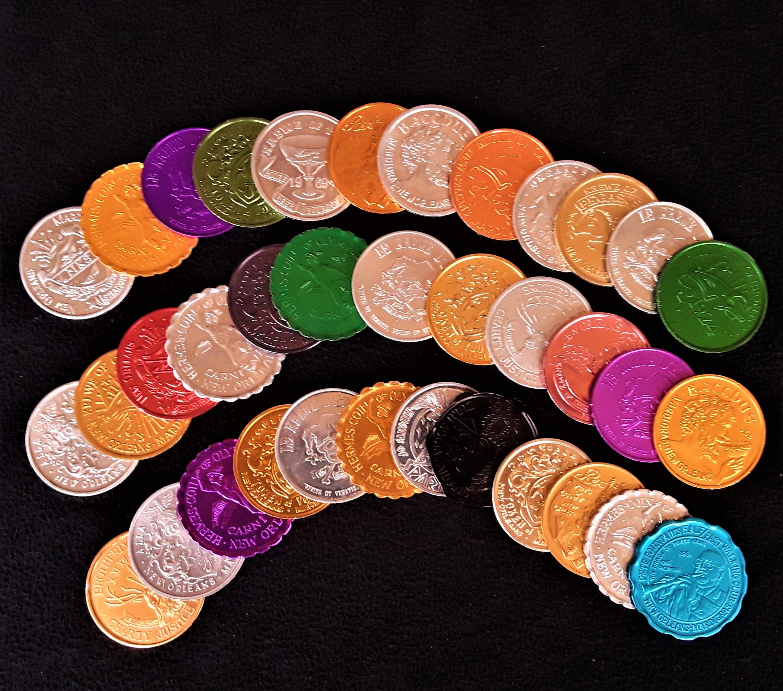 custom made mardi gras doubloons