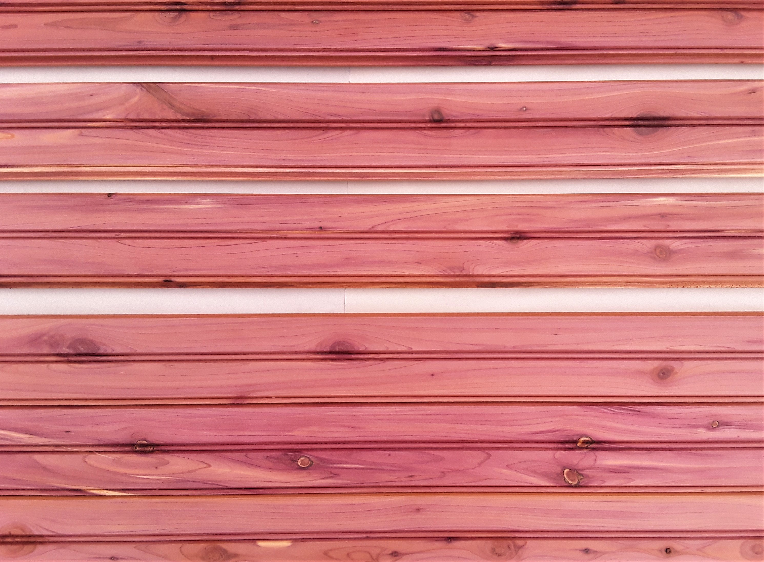 Red Cedar Bead Board Tongue and Groove Planks Free US Shipping