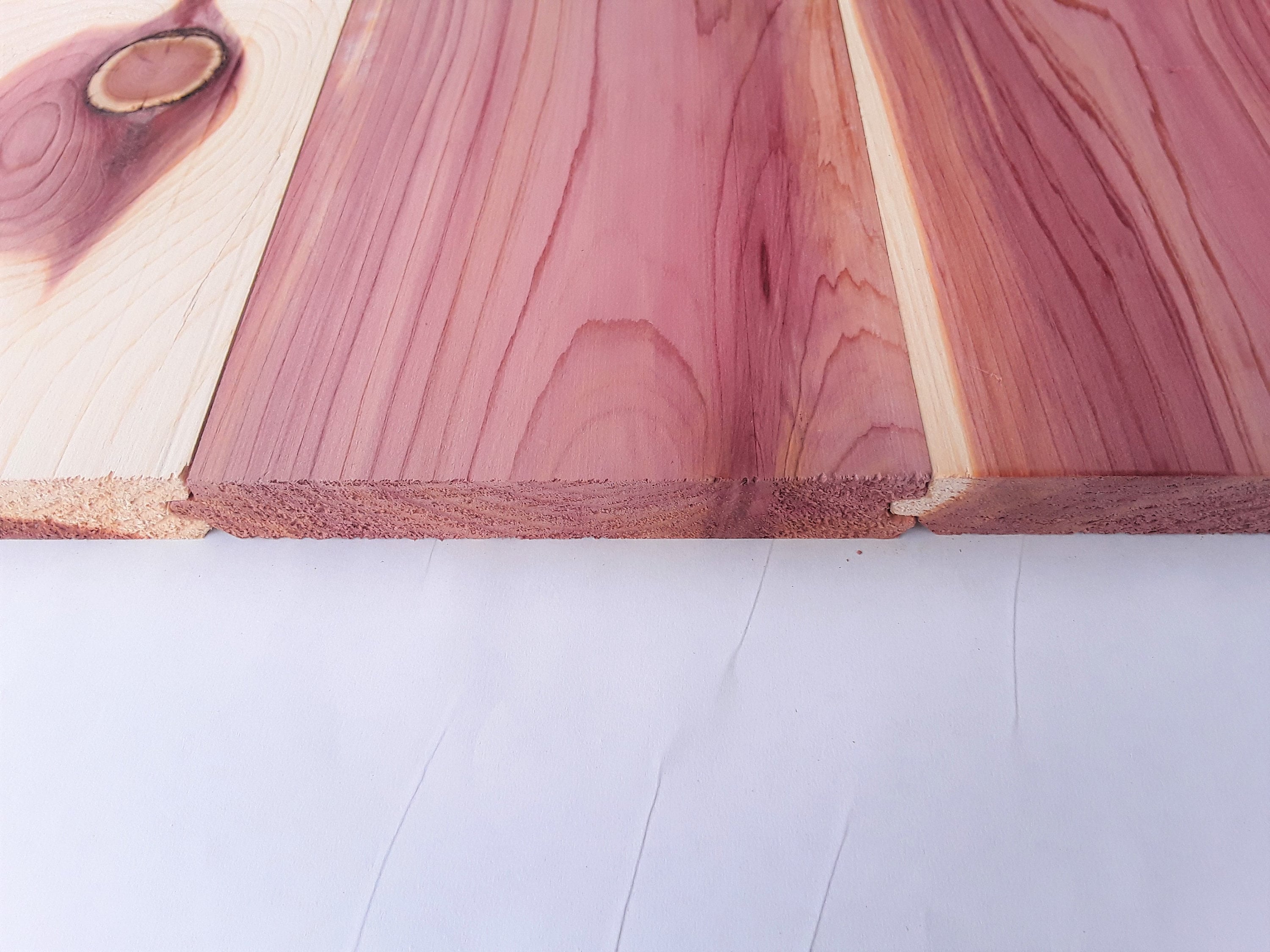 1X6 Tongue and Groove Red Cedar Planks, Free US Shipping