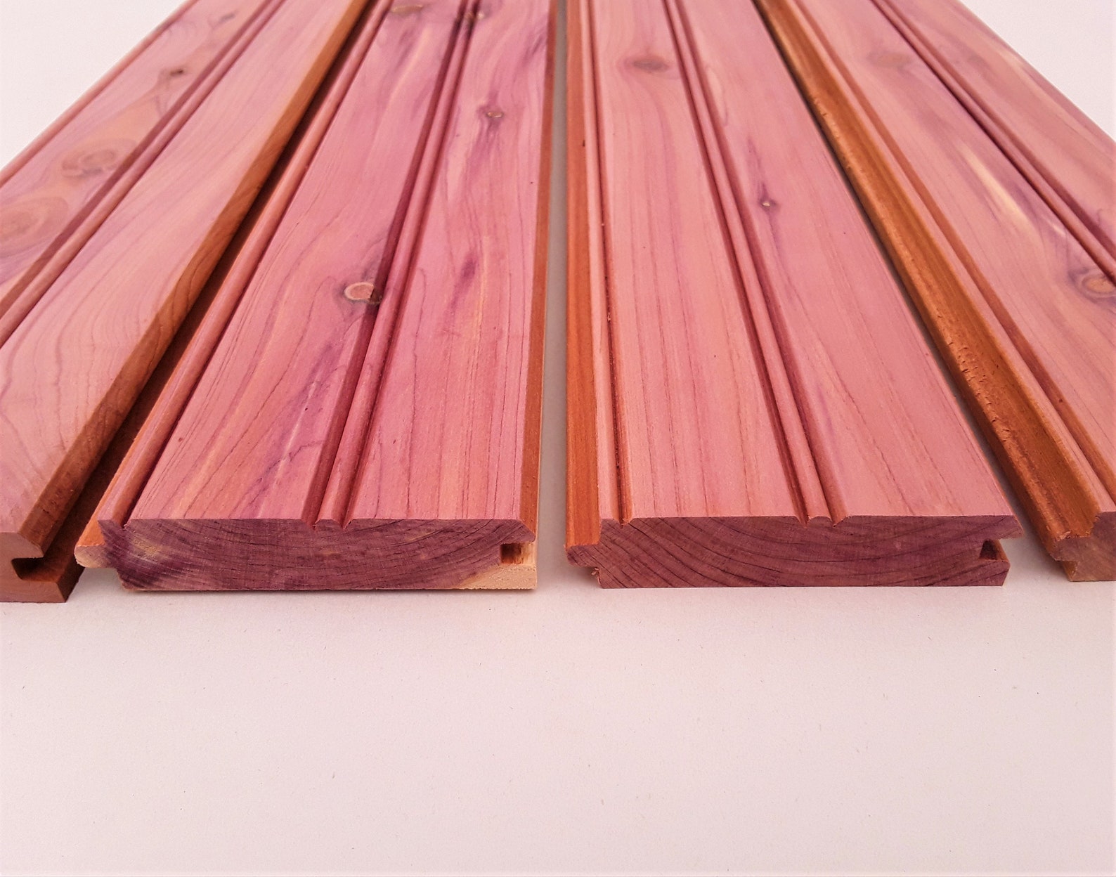 Red Cedar Beadboard Tongue and Groove Planks Free US Etsy