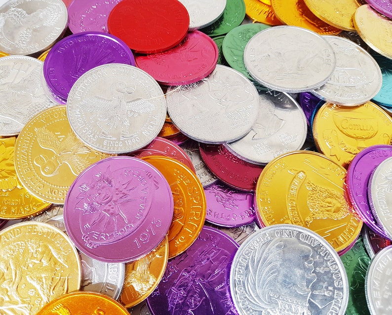 1970 mardi gras doubloons