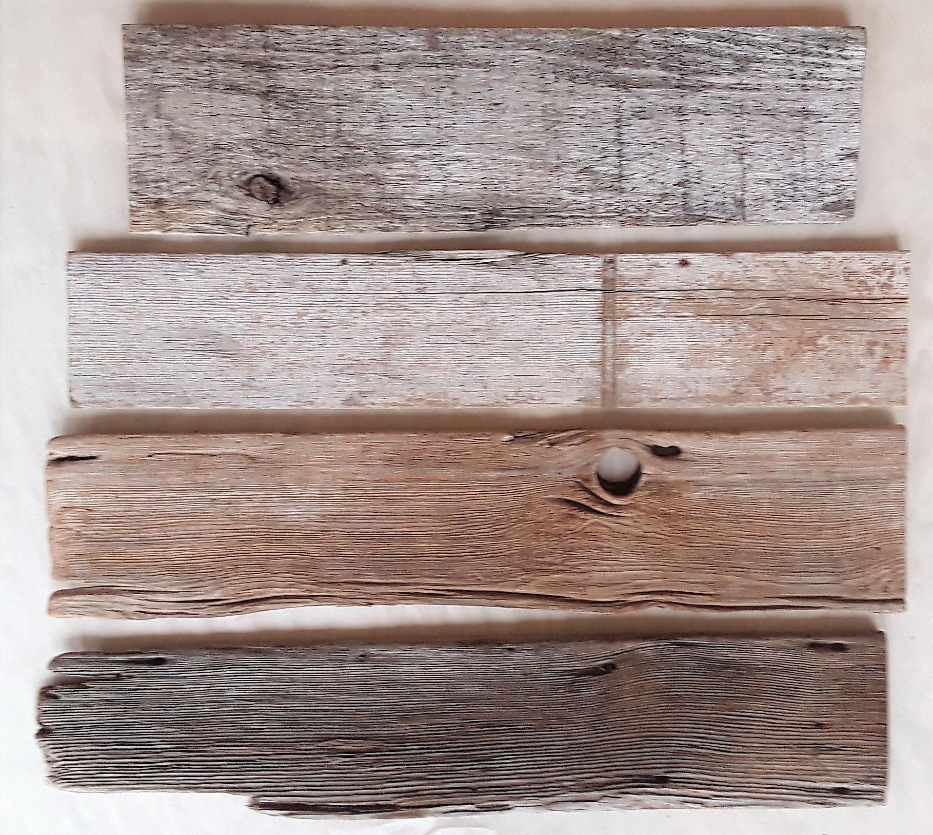 Reclaimed Driftwood Planks, 12 Pieces of Driftwood Lumber, US SHIPPING
