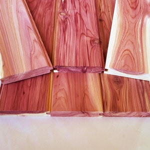 Red Cedar Tongue and Groove Planks: Aromatic V-Joint - 1x4, 36 Inch